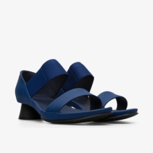 Camper Alright Heeled Sandals Blue - Womens Singapore CUAOGC-147